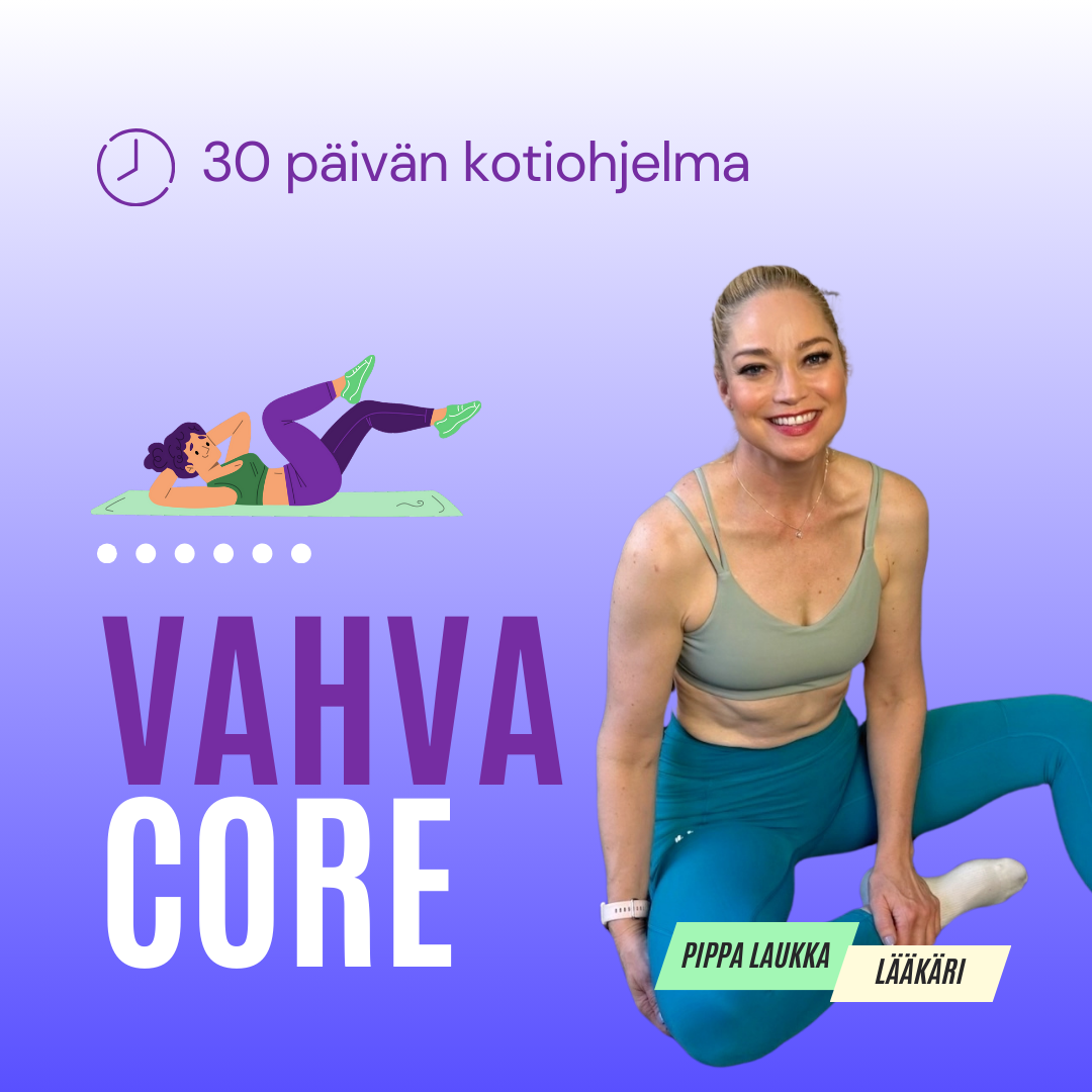 COREHAASTE - 30 päivän kotiohjelma