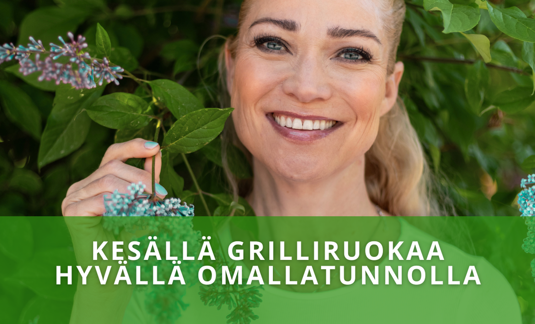 Grilli, jäätelö ja viini – voiko kesästä nauttia ja silti voida hyvin?