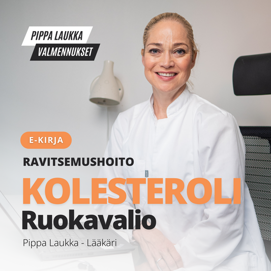 kolesteroli hoito ruokavalio lääkäri pippa laukka