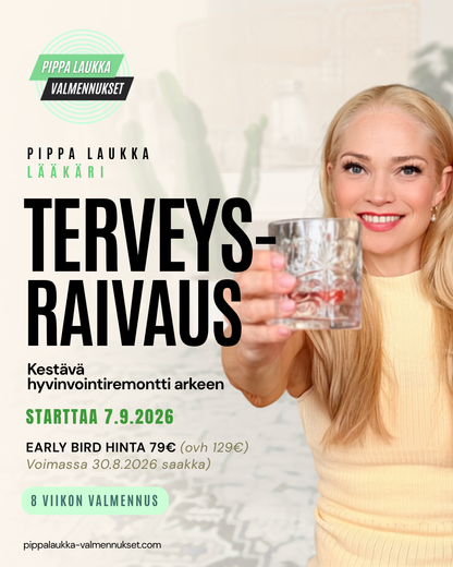Terveysraivaus by Pippa Laukka - STARTTAA 7.9.2026